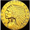 Image 1 : 1911-S Indian Head Half Eagle $5 Gold CLOSELY UNCIRCULATED