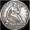 Image 1 : 1853 Arrows/Rays Seated Liberty Half Dollar NEARLY UNCIRCULATED