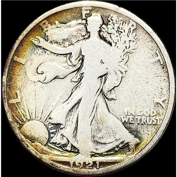1921 Walking Liberty Half Dollar NICELY CIRCULATED
