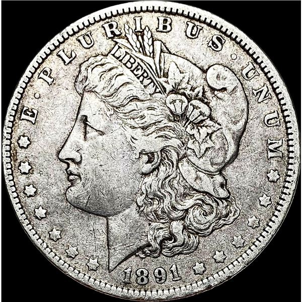 1891-O Silver Morgan Dollar NEARLY UNCIRCULATED