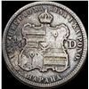 Image 2 : 1883 Hawaii Silver 1/4 Dollar LIGHTLY CIRCULATED