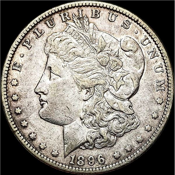 1896-O Silver Morgan Dollar NEARLY UNCIRCULATED