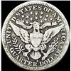 Image 2 : 1914-S Barber Silver Quarter NICELY CIRCULATED