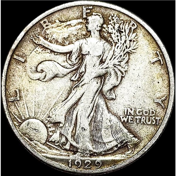 1929-S Walking Liberty Half Dollar NEARLY UNCIRCULATED