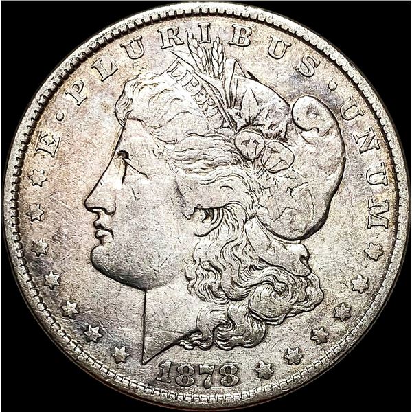 1878 8TF Silver Morgan Dollar LIGHTLY CIRCULATED