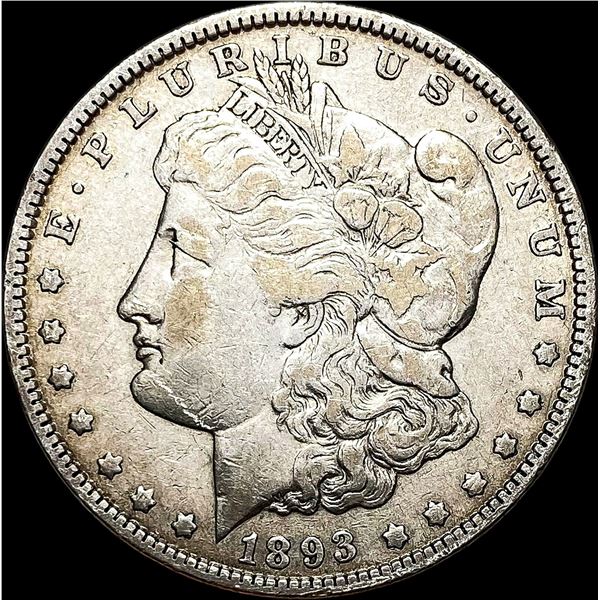 1893 Morgan Silver Dollar LIGHTLY CIRCULATED