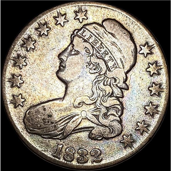 1832 Capped Bust Half Dollar NEARLY UNCIRCULATED