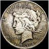 Image 1 : 1934-D Silver Peace Dollar NICELY CIRCULATED