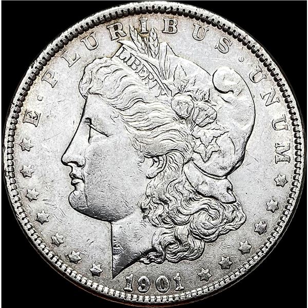 1901 Silver Morgan Dollar CLOSELY UNCIRCULATED