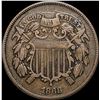 Image 1 : 1868 Two-Cent Piece NEARLY UNCIRCULATED