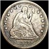 Image 1 : 1877 Seated Liberty Quarter LIGHTLY CIRCULATED