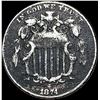 Image 1 : 1874 Shield Nickel NICELY CIRCULATED