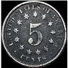 Image 2 : 1874 Shield Nickel NICELY CIRCULATED