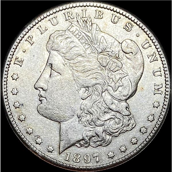 1897-S Silver Morgan Dollar CLOSELY UNCIRCULATED