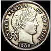 Image 1 : 1900-S Silver Barber Dime CLOSELY UNCIRCULATED