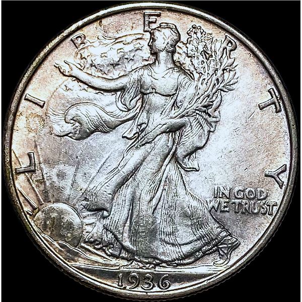 1936 Walking Liberty Half Dollar CHOICE AU