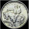 1925 Silver Stone Mountain Half Dollar CHOICE AU