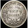 Image 2 : 1837 Silver Seated Liberty Dime LIGHTLY CIRCULATED