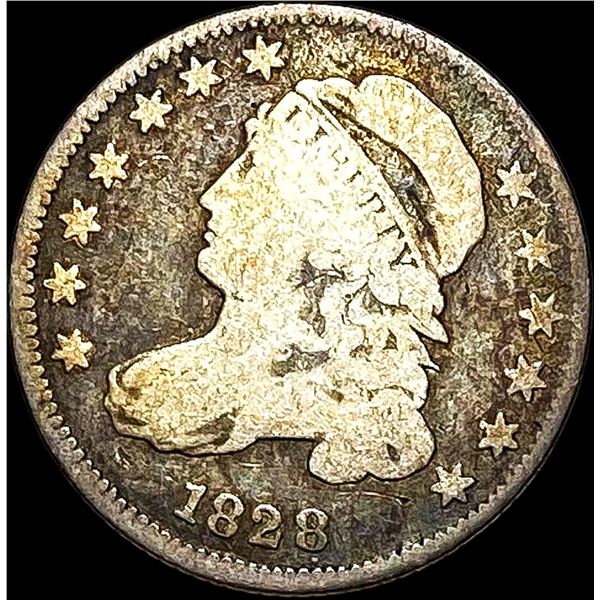 1828 Capped Bust Dime NICELY CIRCULATED