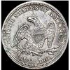Image 2 : 1854 Arrows Seated Liberty Quarter CLOSELY UNC