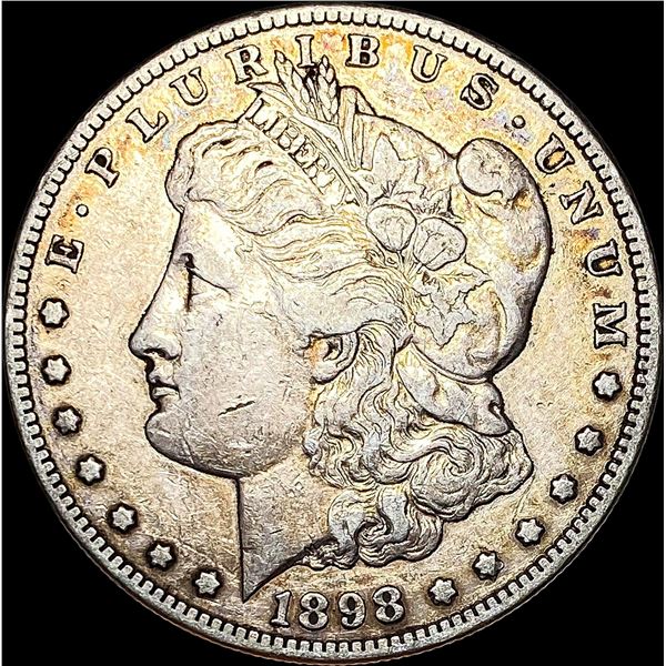 1898-S Silver Morgan Dollar LIGHTLY CIRCULATED