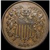 Image 1 : 1864 Bronze Two-Cent Piece CLOSELY UNCIRCULATED