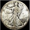 Image 1 : 1916-S Walking Liberty Half Dollar NICELY CIRCULATED