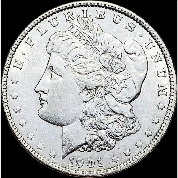 1901 Morgan Silver Dollar CLOSELY UNCIRCULATED