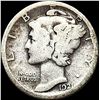 Image 1 : 1921-D Silver Mercury Dime NICELY CIRCULATED