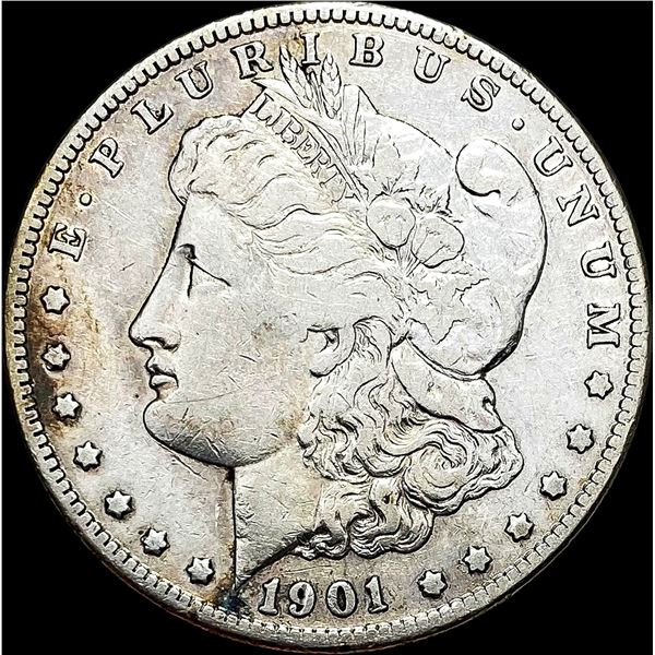 1901-S Silver Morgan Dollar LIGHTLY CIRCULATED