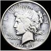 Image 1 : 1921 Silver Peace Dollar LIGHTLY CIRCULATED