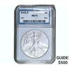 Image 1 : 2002 Silver Eagle NAS MS70