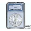 Image 1 : 1987 Silver Eagle NAS MS70
