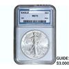 Image 1 : 1989 Silver Eagle NAS MS70