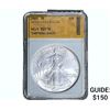 Image 1 : 2001-W Silver Eagle SGS MS70