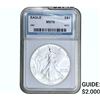 Image 1 : 1992 Silver Eagle NAS MS70