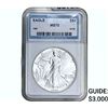 Image 1 : 1988 Silver Eagle NAS MS70