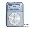 Image 1 : 1995 Silver Eagle NAS MS70