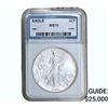 Image 1 : 2000 Silver Eagle NAS MS70