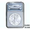 Image 1 : 1991 Silver Eagle NAS MS70