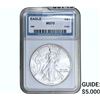 Image 1 : 1998 Silver Eagle NAS MS70