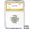Image 1 : 1890 Seated Liberty Dime PGA PR63