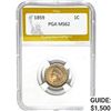 Image 1 : 1859 Indian Head Cent PGA MS62