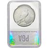 Image 2 : 1921 Silver Peace Dollar  MS63