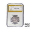 Image 1 : 1815 Capped Bust Quarter PGA AU50