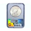 Image 2 : 1922 Silver Peace Dollar PGA MS65 Extra Hair