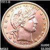 Image 1 : 1911-D Barber Quarter CHOICE BU