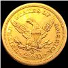 Image 2 : 1843-O Sm Date $2.50 Gold Quarter Eagle UNCIRCULATED