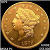 Image 1 : 1879 $20 Gold Double Eagle CHOICE BU PL
