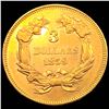 Image 2 : 1859 $3 Gold Piece UNCIRCULATED